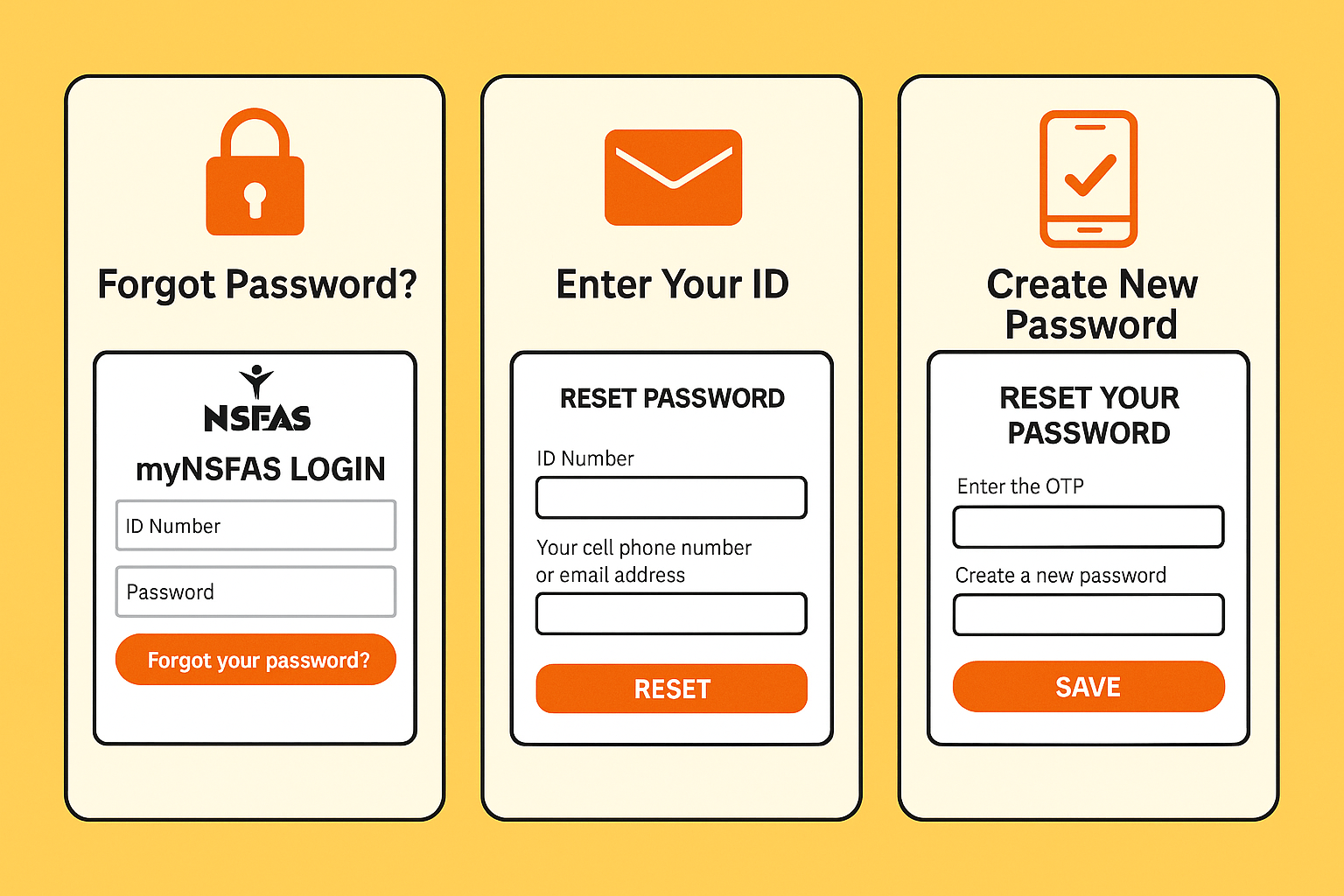nsfas forgot password